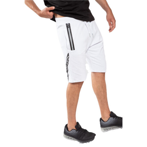 Ανδρική Βερμούδα PACO & CO Χρώμα Λευκό Men’s Short Pant 201601-white
