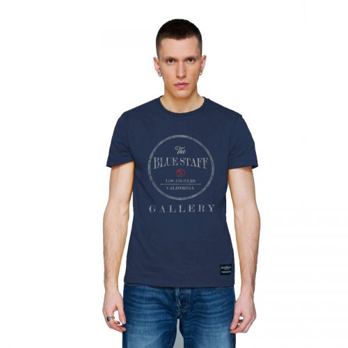 Ανδρική Μπλούζα STAFF Χρώμα Μπλε Carter Man T-Shirt
