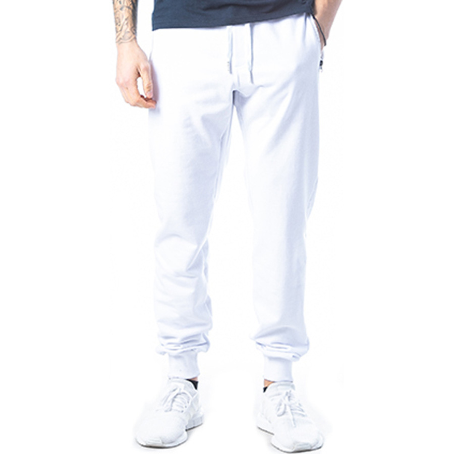 Aνδρικό Παντελόνι Φόρμας PACO & CO Χρώμα Λευκό Men's Jogger Pant