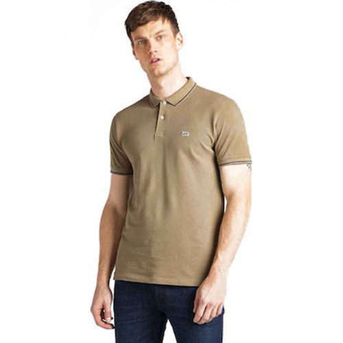 Ανδρική Μπλούζα Polo LEE Χρώμα Λαδί Lee Pique Men's Polo T-Shirt L61ARLNG