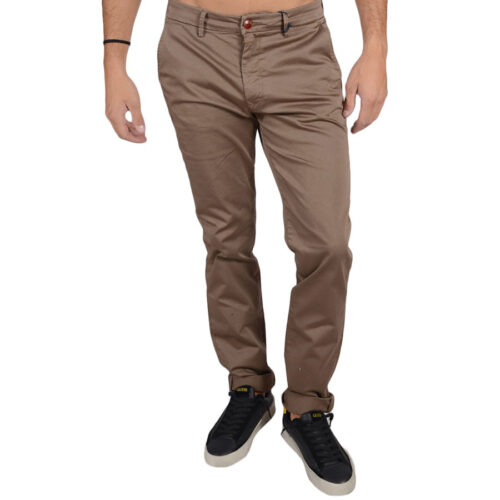 Ανδρικό Υφασμάτινο Παντελόνι Scinn Dilbert-Puro Χρώμα Καφέ