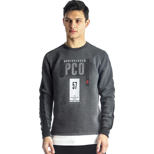 Ανδρική Μπλούζα Φούτερ Paco & Co Χρώμα Γκρι Paco 95327-Grey