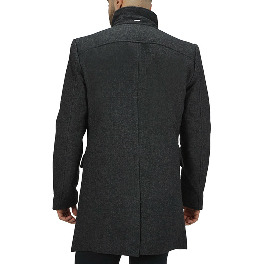 Biston Παλτό Χρώμα Γκρι Coat Biston 42-201-034-Grey