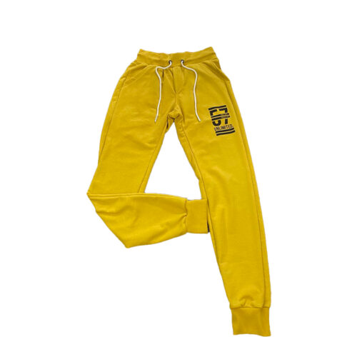 Ανδρικό Παντελόνι Φόρμας PACO & CO 201605 Χρώμα Kίτρινο Men’s Jogger Pant