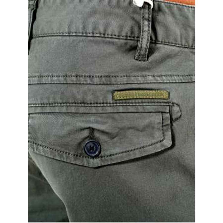 Ανδρική Υφασμάτινη Βερμούδα EMERSON Χρώμα Λαδί Emerson Mens Stretch Chino Short Pants SMRS1691-Olive3