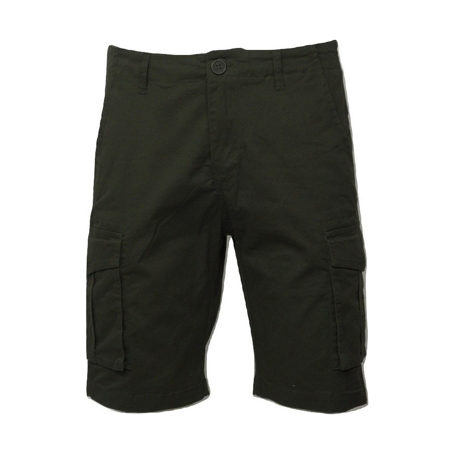 Ανδρική Cargo Βερμούδα PACO & CO Χρώμα Χακί Mens Shorts Army Pants khaki
