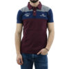 Ανδρική Πόλο Μπλούζα EMERSON Χρώμα Μπορντό/Μπλε/Γκρι 181.EM35.78-Wine-Indigo-Grey ml