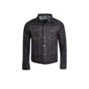 SCINN ΑΝΔΡΙΚΟ ΤΖΙΝ ΜΠΟΥΦΑΝ ΧΡΩΜΑ ΜΠΛΕ SCINN RIDER JACKET BLUE DENIM TRACKER D-BLUE
