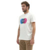 Ανδρικό T-Shirt Emerson Χρώμα Λευκό COLORFUL CIRCLES LOGO T-SHIRT 211.EM33.64-white