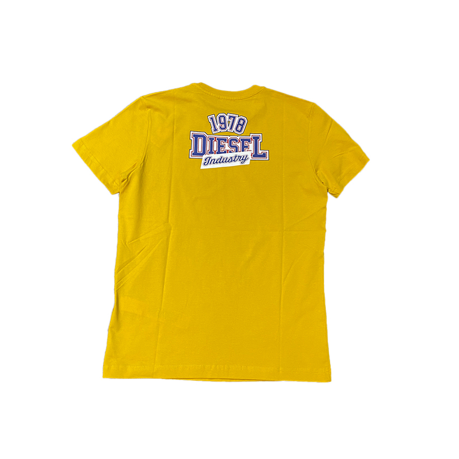 DIESEL ΑΝΔΡΙΚΟ T-SHIRT Χρώμα Κίτρινο Diesel T-DIEGOS-K27 T-SHIRT A03366 0GRAI 258- yellowish orange