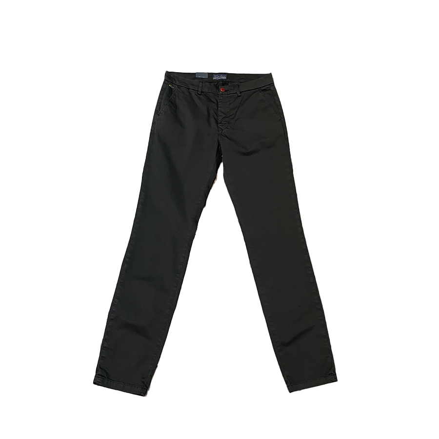 Ανδρικό Υφασμάτινο Παντελόνι Χρώμα Μαύρο Scinn Dilbert 221- 221.21.SP151 chino black