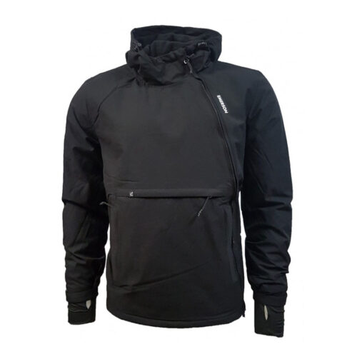 Emerson Ανδρικό Μπουφάν Με Κουκούλα Χρώμα Μαύρο Men's Pullover Jacket with Hood 212.EM10.68-K9 BLACK