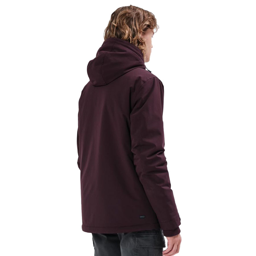 Emerson Ανδρικό Μπουφάν Χρώμα Μπορντό Men's Hooded Jacket with Sherpa Lining 212.EM10.07-K9 BORDEAUX