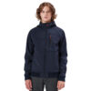 Emerson Ανδρικό Μπουφάν Με Κουκούλα Men's Soft Shell Ribbed Jacket with Hood 212.EM11.71-BD NAVY BLUE/MARINE BLUE