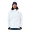 Emerson Ανδρικό Μπουφάν Με Κουκούλα Χρώμα Λευκό Men's Pullover Jacket with Hood 212.EM10.68-K9 WHITE