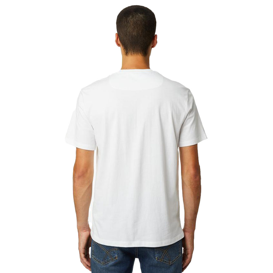GAS Ανδρικό T-shirt Χρώμα Λευκό SCUBA/S DEFINITELY A2291 543426 184451 0001-white