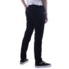 Ανδρικό Υφασμάτινο Παντελόνι Με Κορδόνι Χρώμα Μαύρο Scinn Dilbert NORIBU Loose Straight 221- 221.18.SP157 black