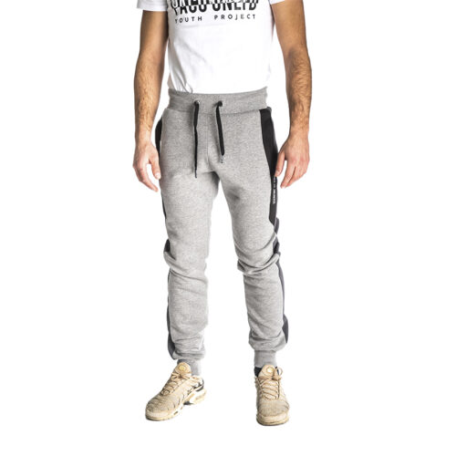 Aνδρικό Παντελόνι Φόρμας PACO & CO Χρώμα Γκρι Men’s Jogger Pant 218662-grey