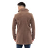 Biston Ανδρικό Παλτό Χρώμα Ανοιχτό Καφέ Coat Biston 46-201-010-light brown