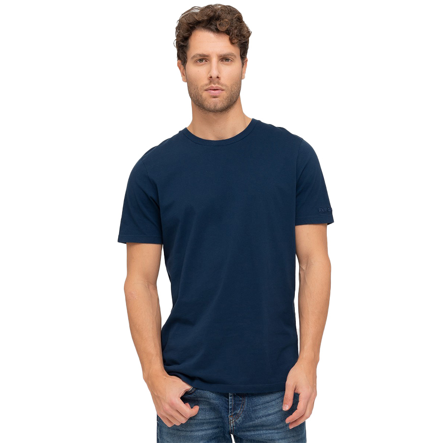 Ανδρικό T-Shirt STAFF Χρώμα Μπλε Alfred Man T-Shirt 64-001.NOS-BLUE NAVY
