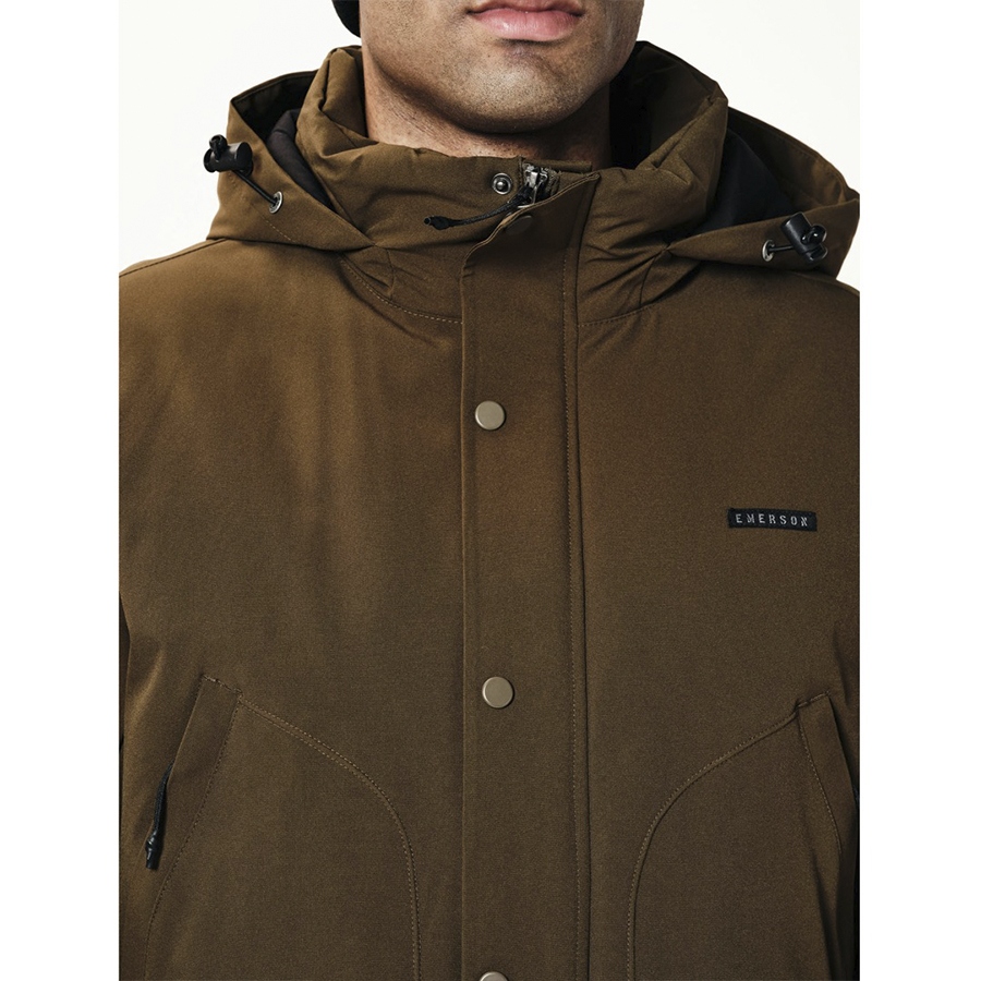 Emerson Ανδρικό Μπουφάν Με Κουκούλα Χρώμα Χακί Men's Jacket with Hood 202.EM10.117- K9 OLIVE
