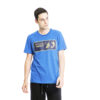 ΑΝΔΡΙΚΟ T-SHIRT FRONT FROG Paco&Co ΧΡΩΜΑ ΓΑΛΑΖΙΟ 13527-light blue