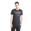 ΑΝΔΡΙΚΟ T-SHIRT ATHLETIC DEPT Paco&Co ΧΡΩΜΑ MΑΥΡΟ 13580-black
