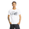ΑΝΔΡΙΚΟ T-SHIRT ROCK Paco&Co ΧΡΩΜΑ Λευκό 13522-white