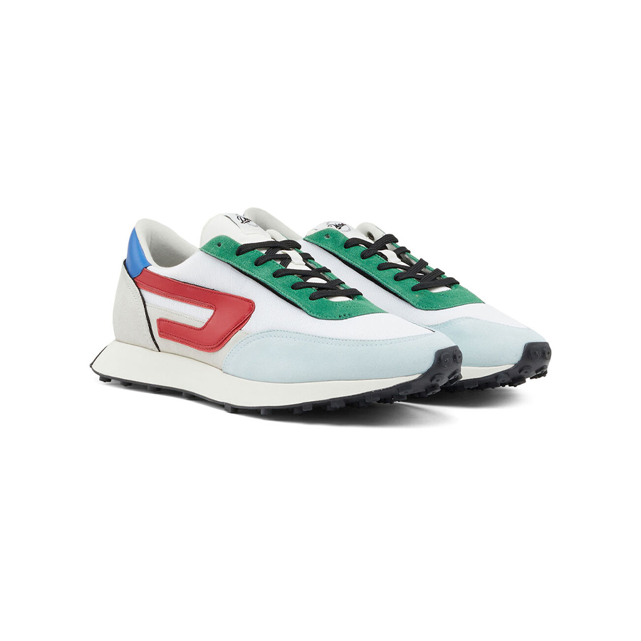 Diesel Ανδρικά Sneakers Xρώμα Λευκό/Κόκκινο S-RACER LC SNEAKERS Y02873 P4438 H8965 White/Red