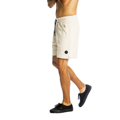 Ανδρική Βερμούδα ΜΑΚΟ PACO & CO Χρώμα Μπεζ PLASTIC TAB SHORTS 13515-beige