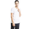 ΑΝΔΡΙΚΟ T-SHIRT RAW CUT NECK Paco&Co ΧΡΩΜΑ Λευκό 13574-white