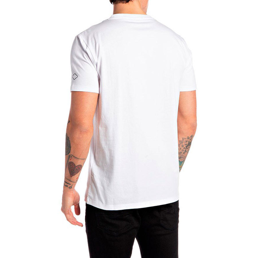 Replay Ανδρικό T-shirt Xρώμα Λευκό REPLAY JERSEY T-SHIRT WITH POP PRINT M6256.000.2660-001 white