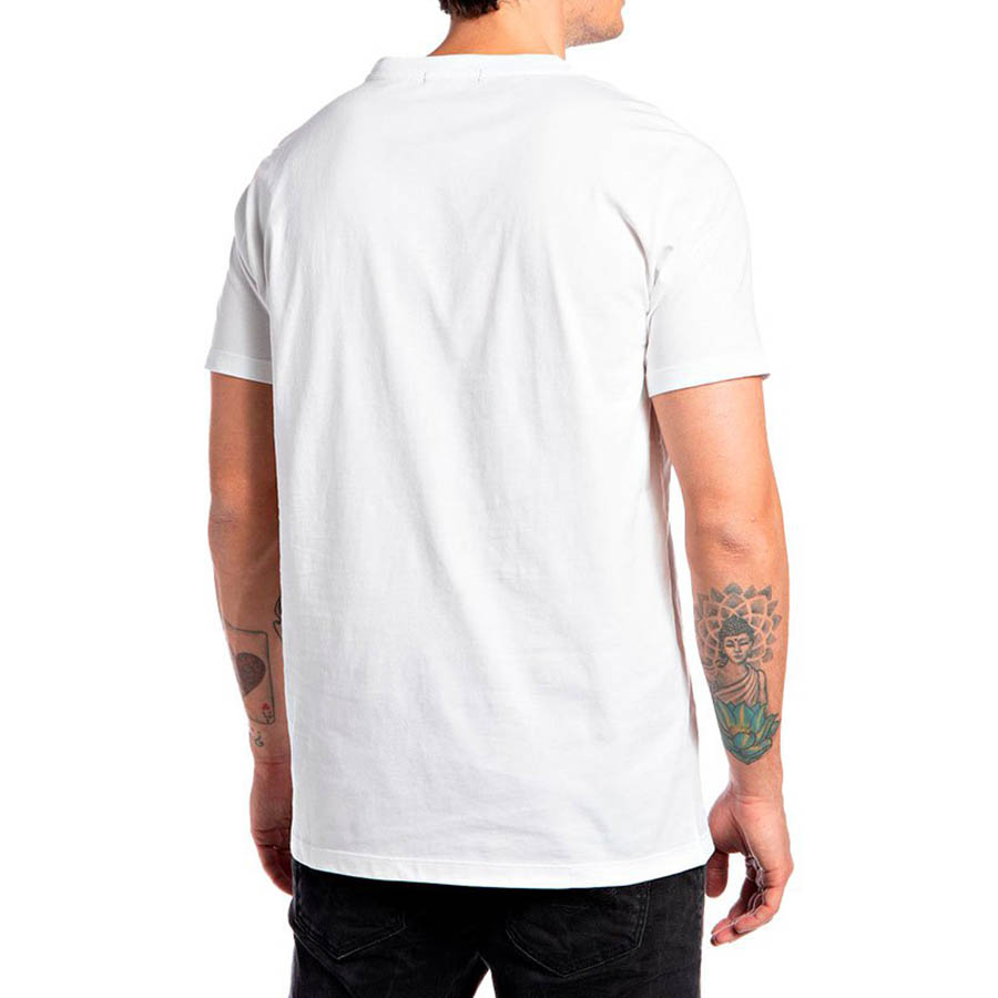 Replay Ανδρικό T-shirt Xρώμα Λευκό REPLAY JERSEY T-SHIRT M6295.000.22880-001 white