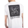 Replay Ανδρικό T-shirt Xρώμα Λευκό REPLAY CREWNECK T-SHIRT WITH TIGRES PRINT M6348.000.2660-001 white