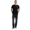 Replay Ανδρικό T-shirt Xρώμα Μαύρο REPLAY CREWNECK T-SHIRT WITH TIGRES PRINT M6348.000.2660-098 black