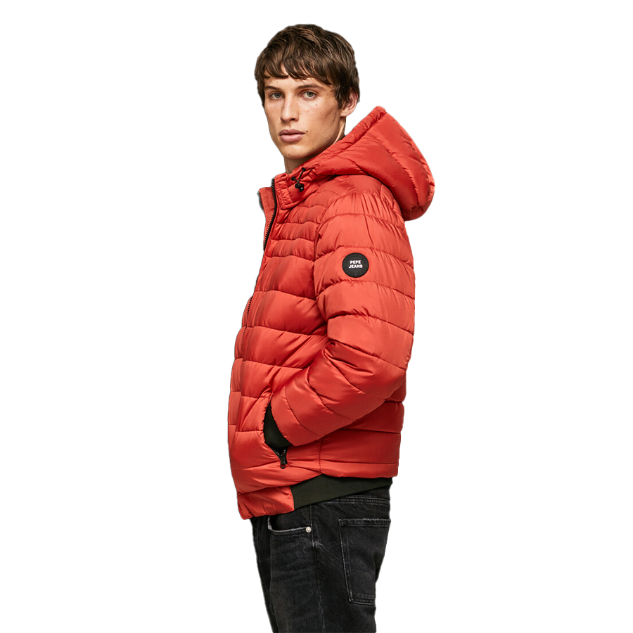 PEPE JEANS ΑΝΔΡΙΚΟ ΜΠΟΥΦΑΝ JAMES QUILTED COAT PM402598 262 BRICK