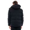 Biston Ανδρικό κοντό μπουφάν με αποσπώμενη κουκούλα Χρώμα Μαύρο Jacket 48-201-005- black