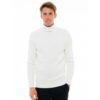 Biston Ανδρική μπλούζα με ψηλό γιακά Χρώμα Λευκό Biston 48-206-035 022 off white