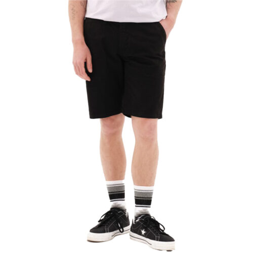 Ανδρική Υφασμάτινη Βερμούδα EΜERSON Χρώμα Μαύρο Emerson Men's Stretch Chino Short Pants 231.EM46.91-black