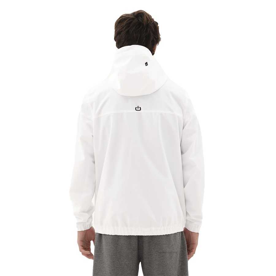 Emerson Ανδρικό Μπουφάν Χρώμα Λευκό Men's Hooded Lightweight Jacket 231.EM10.12-white