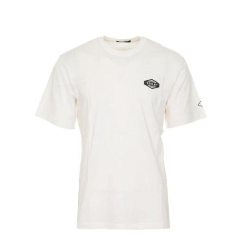 Replay Ανδρικό T-shirt Xρώμα Λευκό REPLAY JERSEY T-SHIRT WITH CUSTOMS PRINT M6519 .000.2660-011 NATURAL WHITE