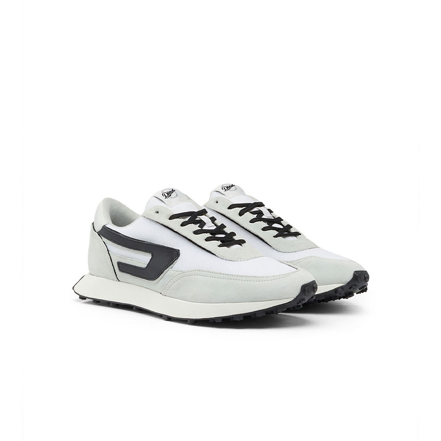 Diesel Ανδρικά Sneakers Xρώμα Mαύρο/Λευκό S-RACER LC SNEAKERS Y02873 P4438 H8961 -black/white