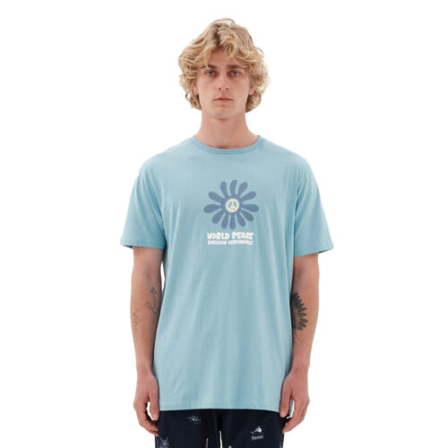 Emerson Ανδρικό T-shirt Κοντομάνικo Χρώμα Ανοιχτό Μπλε Men's S/S T-Shirt 231.EM33.111-L.BLUE