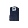 Firenze Ανδρικό Πουκάμισο Με Μάο Γιακά 022-9102 686 navy