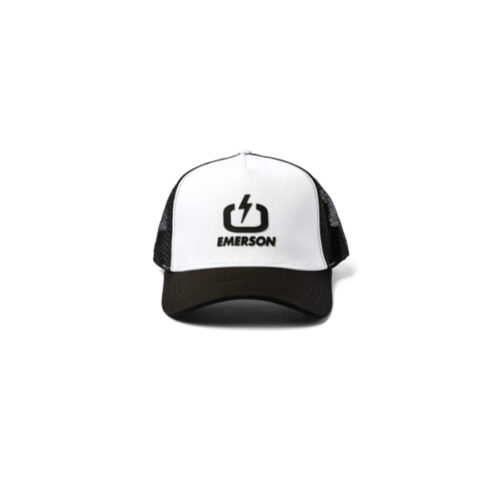 EMERSON Καπέλο Χρώμα Λευκό/Μαύρο Unisex Trucker Hat 231.EU01.07-WHITE/BLACK