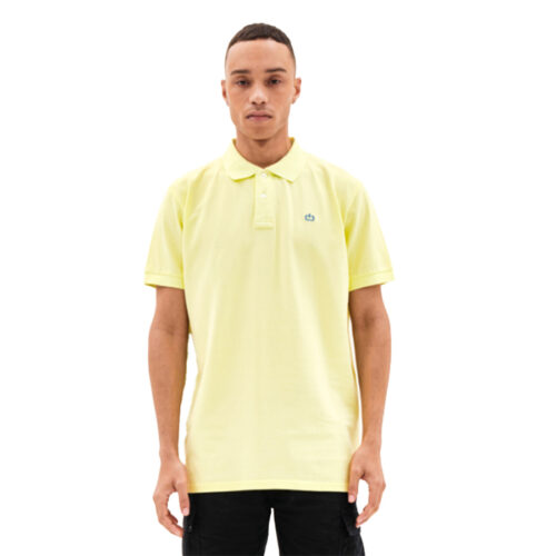 Emerson Ανδρική Polo Κοντομάνικη Χρώμα Κίτρινο Men's Garment Dyed Polo 231.EM35.69GD-LIME YELLOW A