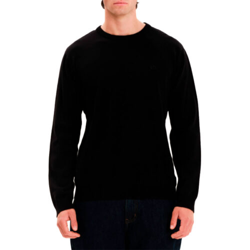 Emerson Ανδρικό Πλεκτό Πουλόβερ Χρώμα Μαύρο Men's Knit Sweater 252.EM70.90-Black