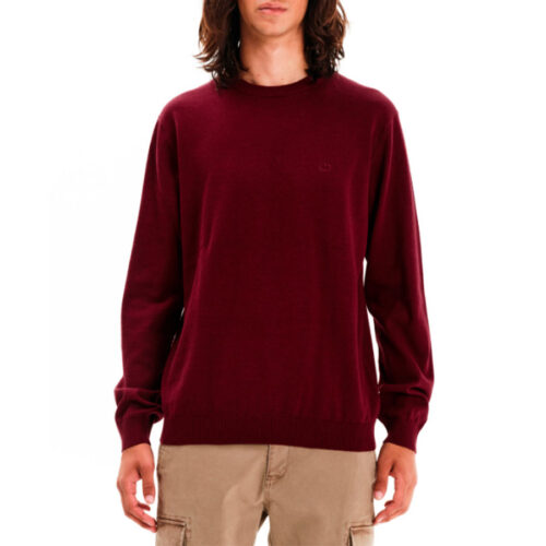 Emerson Ανδρικό Πλεκτό Πουλόβερ Χρώμα Μπορντό Men's Knit Sweater 252.EM70.90-Burgundy ML