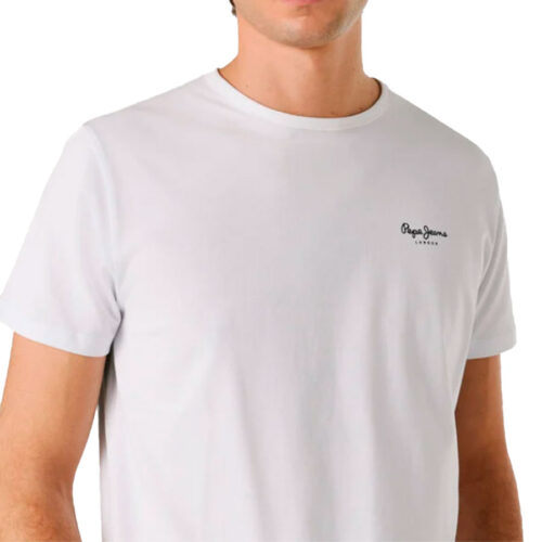 ΑΝΔΡΙΚΟ T-SHIRT PEPE JEANS ΧΡΩΜΑ Λευκό Original Basic 3N PM508212- 800 White