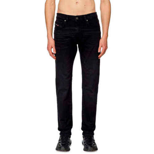 DIESEL ΑΝΔΡΙΚΟ Παντελόνι Τζιν Χρώμα Μαύρο 2019 D-STRUKT L.34 TROUSERS A03563- 069YP - 02 BLACK